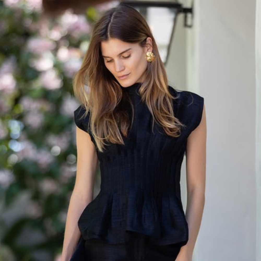 Julia Amory *Ava Top*Noir*Small*NWT